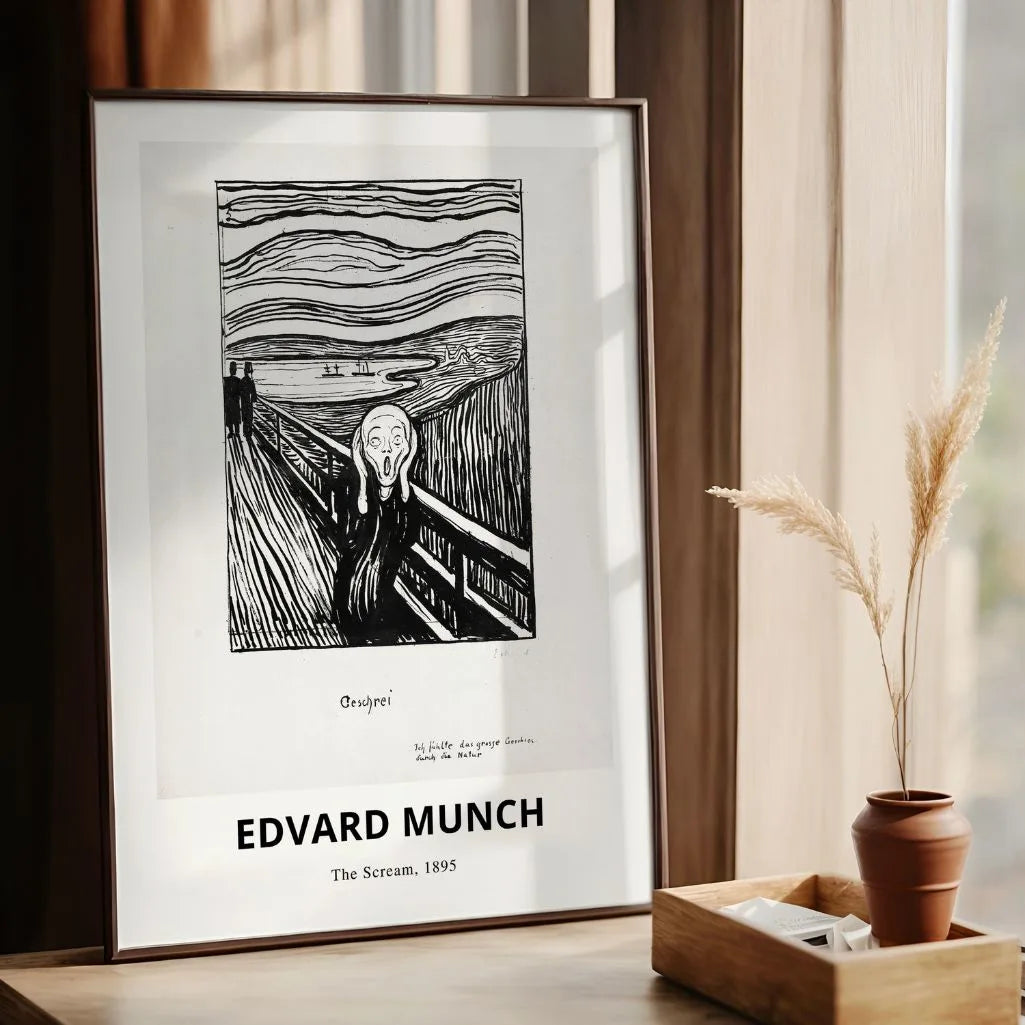 Póster Edvard Munch – El Grito