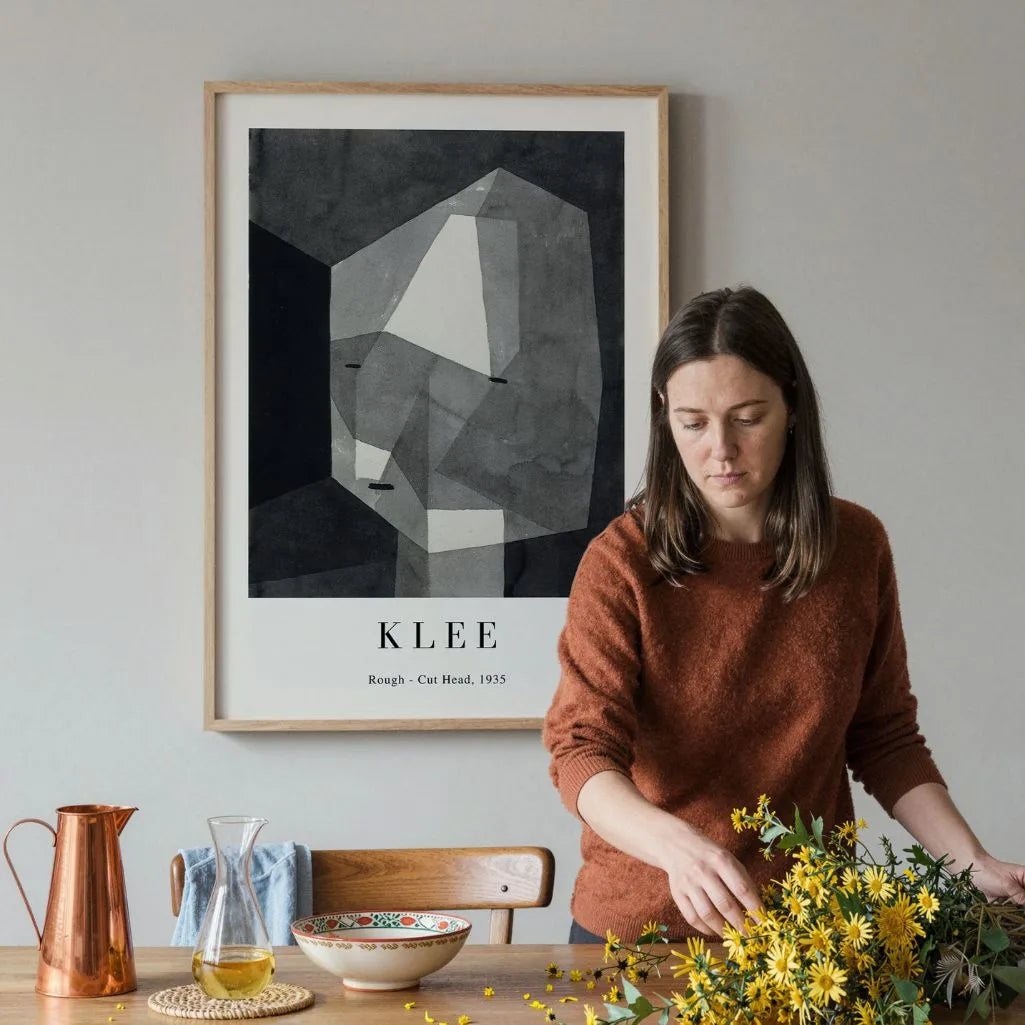 Paul Klee Póster – Cabeza de corte rudo