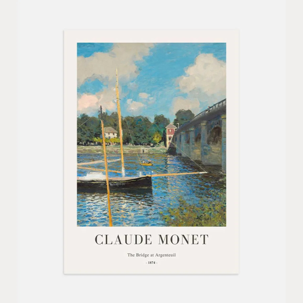 Monet Póster Argenteuil