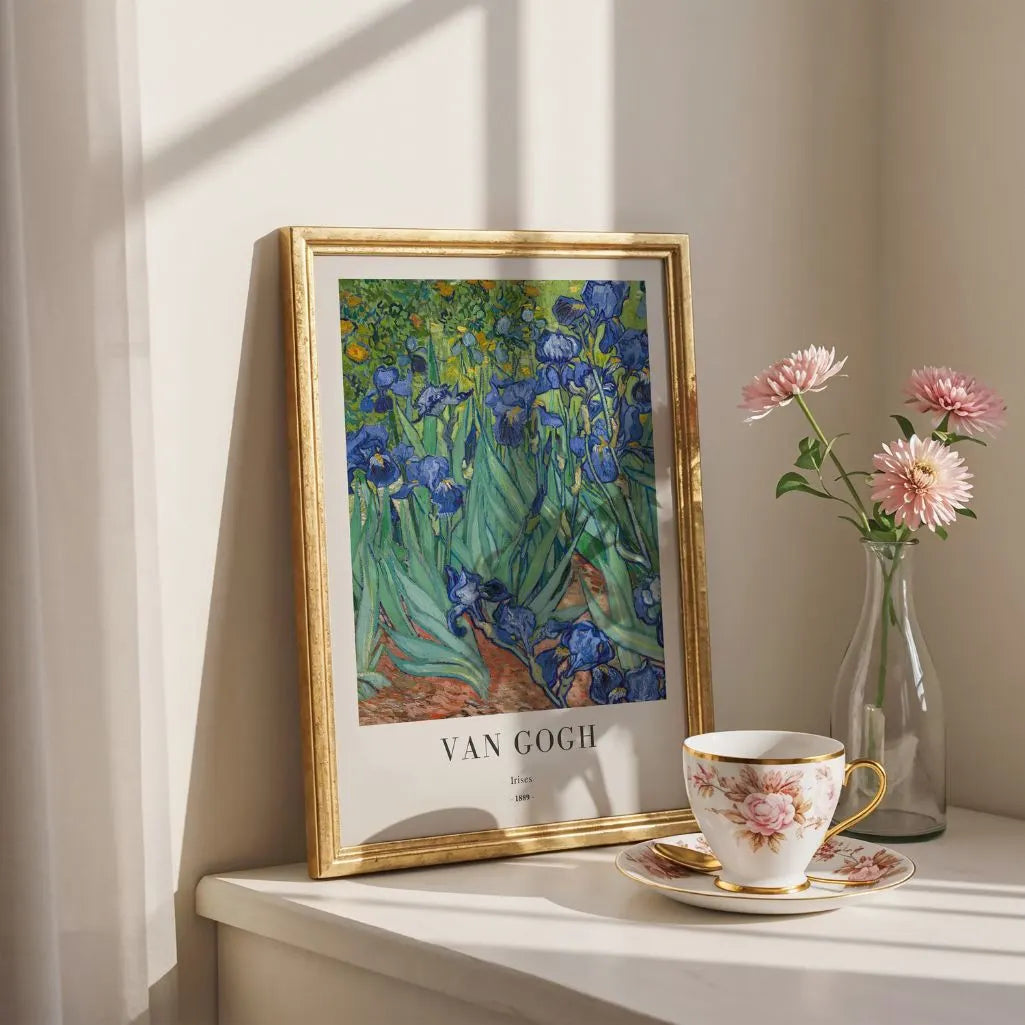 Vincent van Gogh – Iris Póster