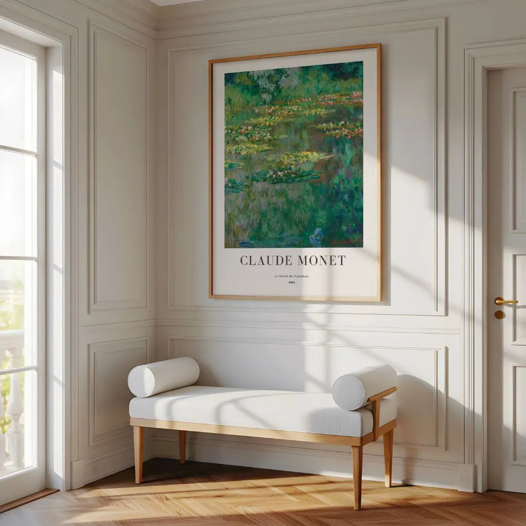 Claude Monet – El estanque de nenúfares Póster