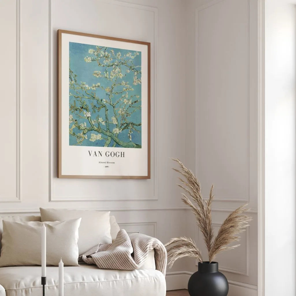 Vincent van Gogh – Almendro en flor Póster
