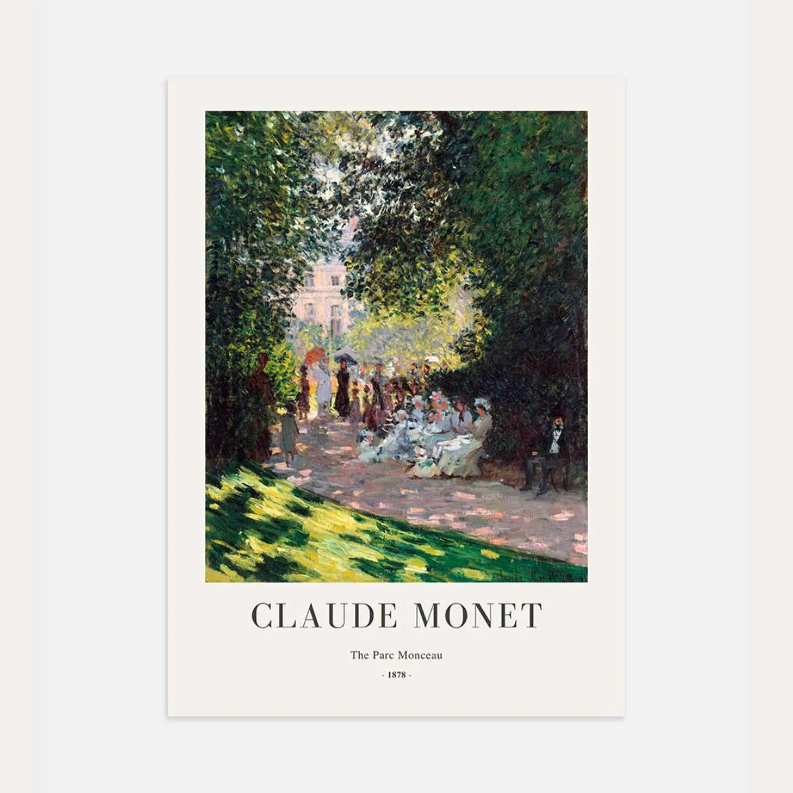 Monet Póster Paseo