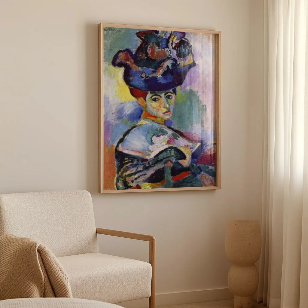 Henri Matisse Póster – Mujer con sombrero