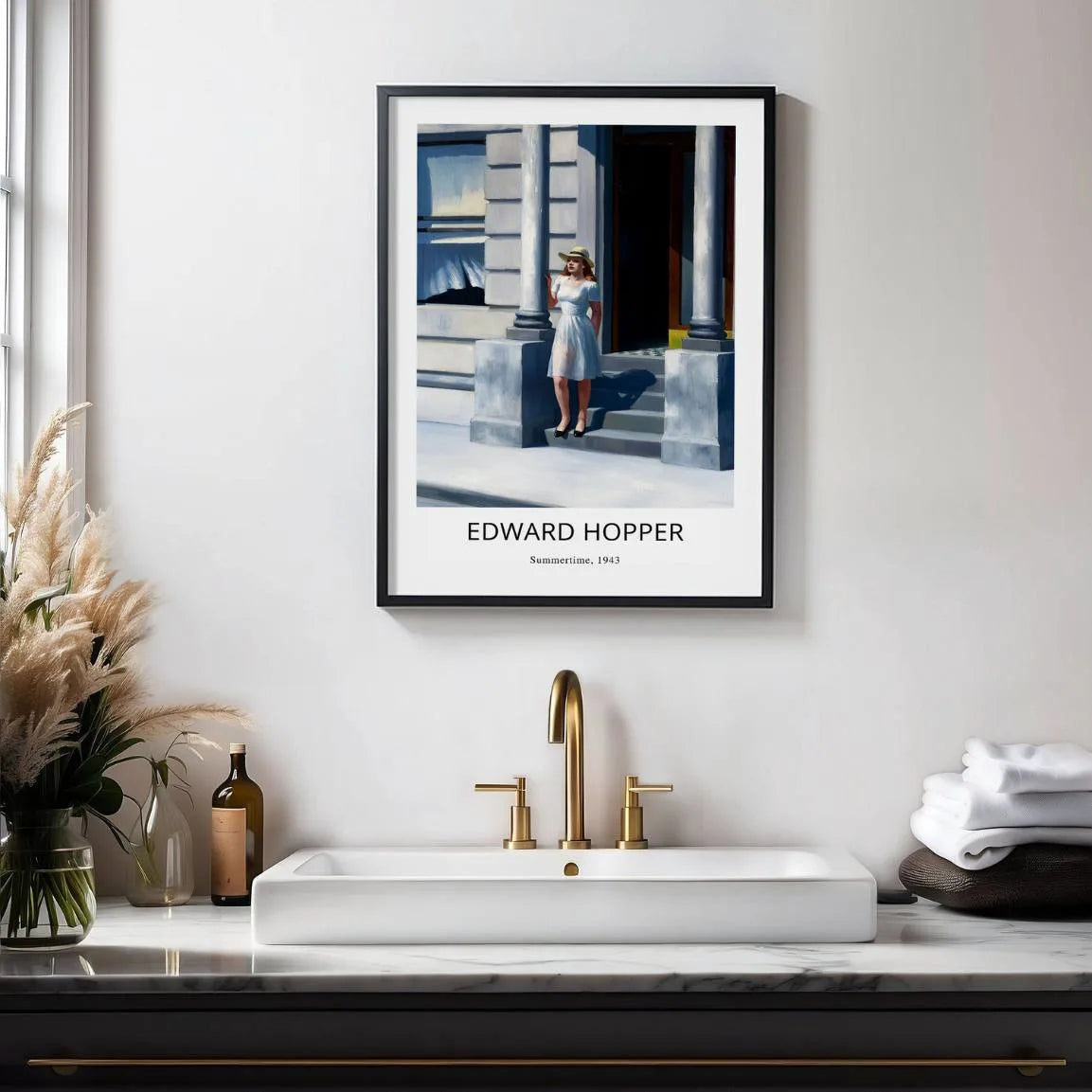Póster Edward Hopper – Verano