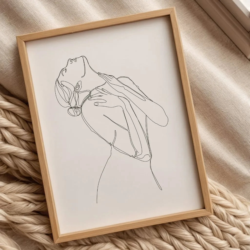 Póster – Figura sensual