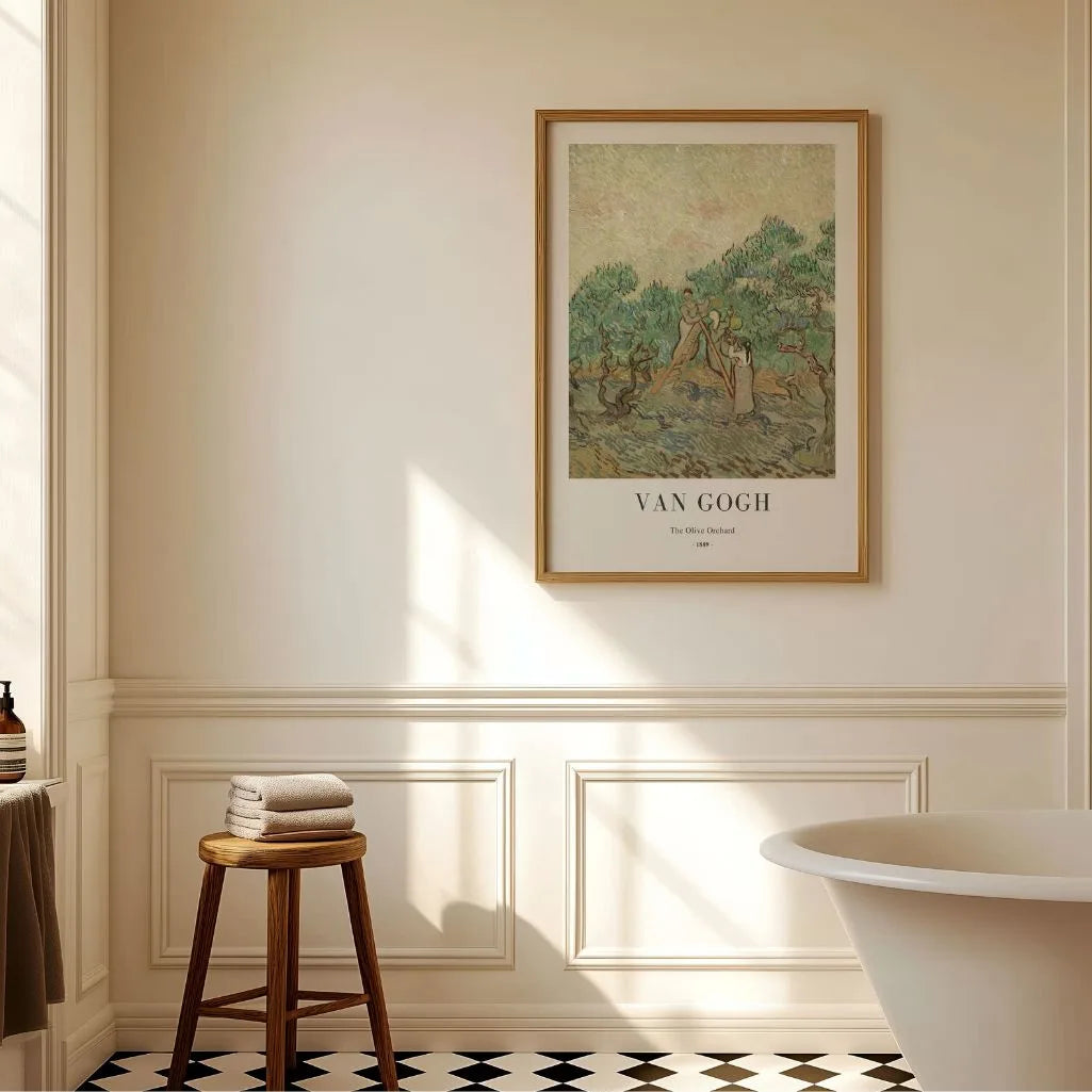 Póster Vincent van Gogh – Olivar 1889