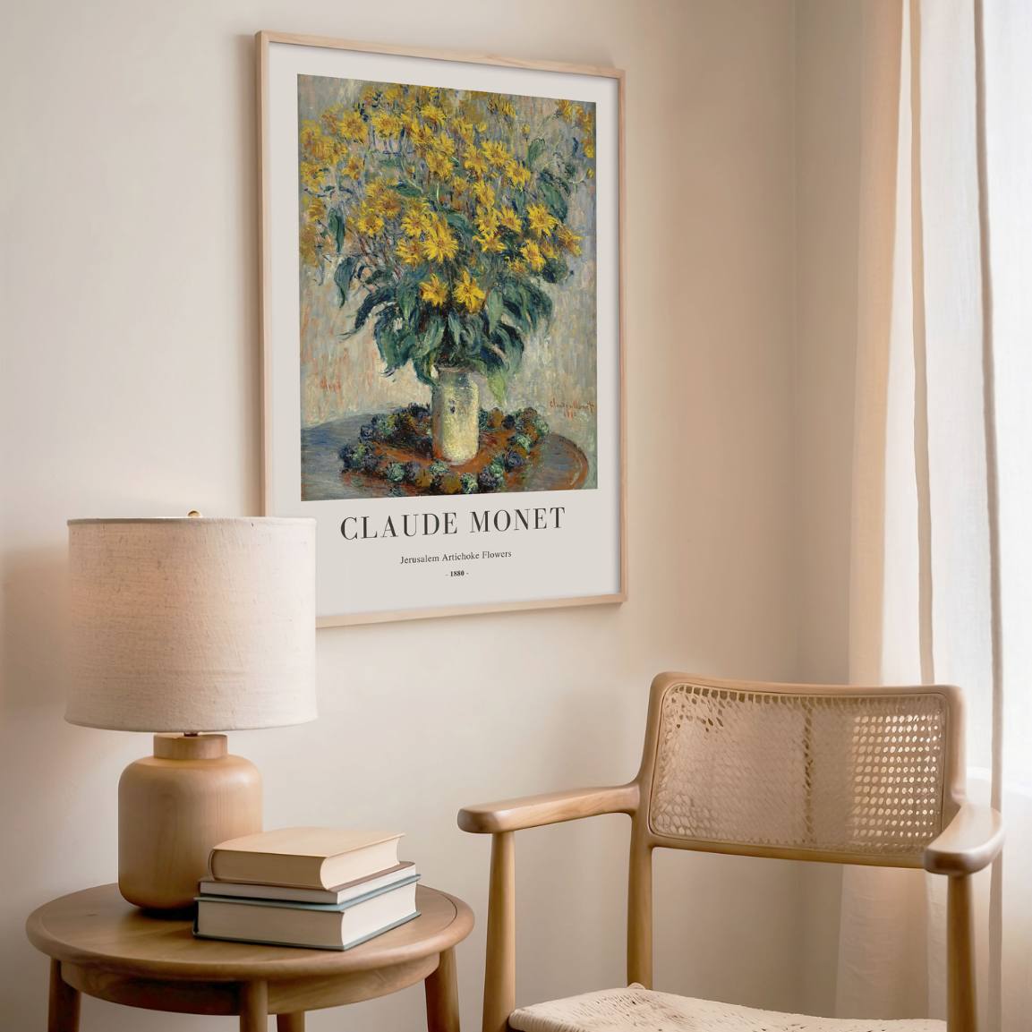 Monet Póster Luminoso