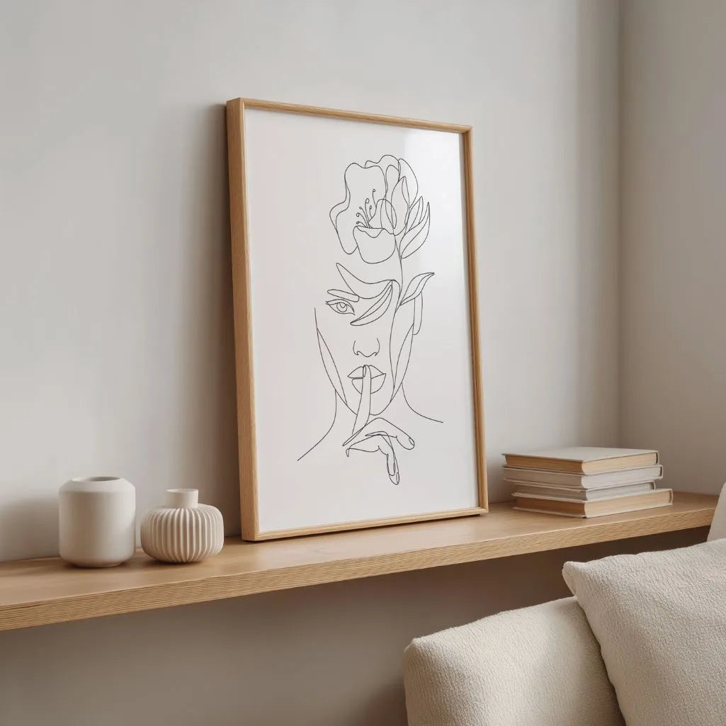 Póster – Secreto floral