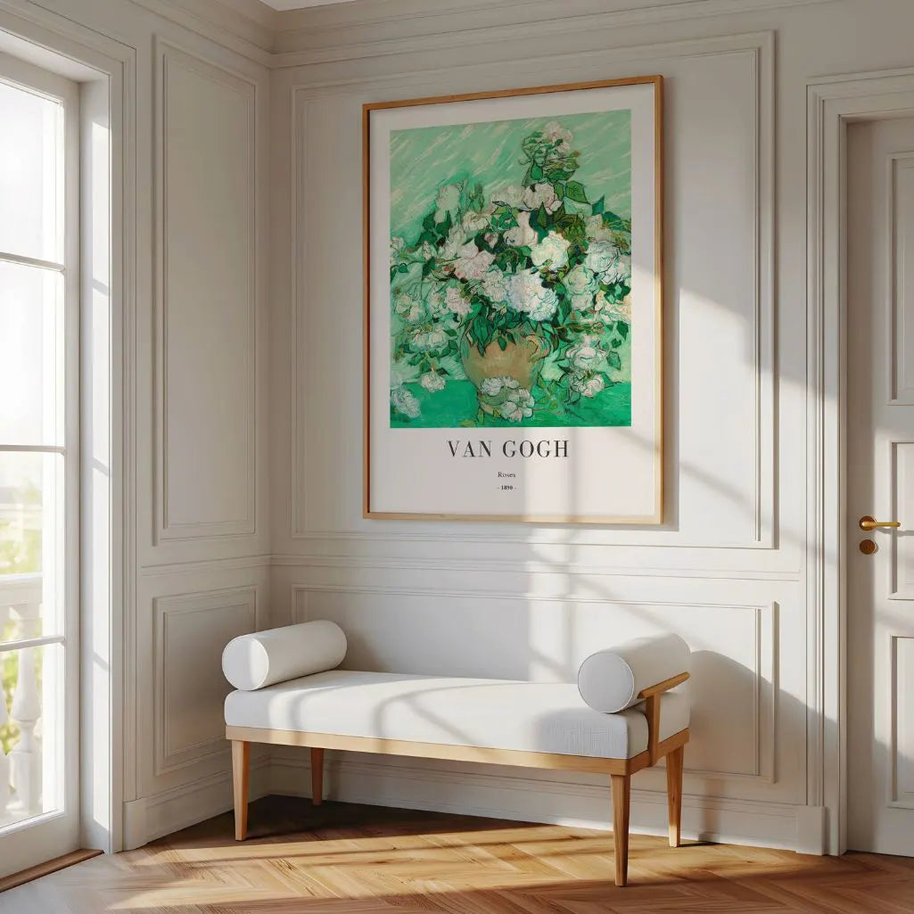 Póster Vincent van Gogh – Rosas