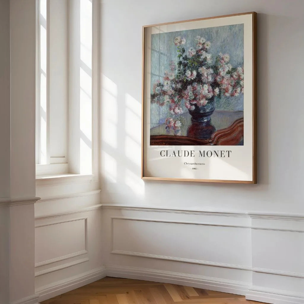 Claude Monet – Crisantemos Póster