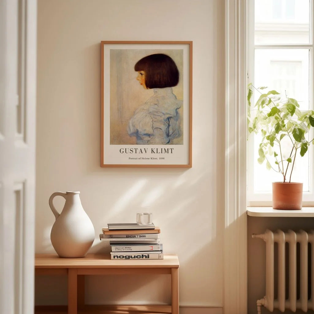 Gustav Klimt – Retrato de Helene Klimt Póster