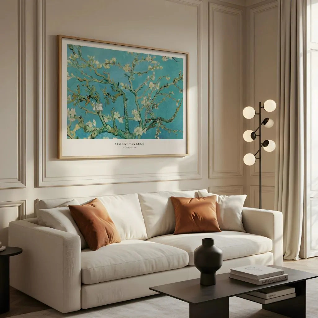 Vincent van Gogh – Almendro en flor - formato horizontal Póster