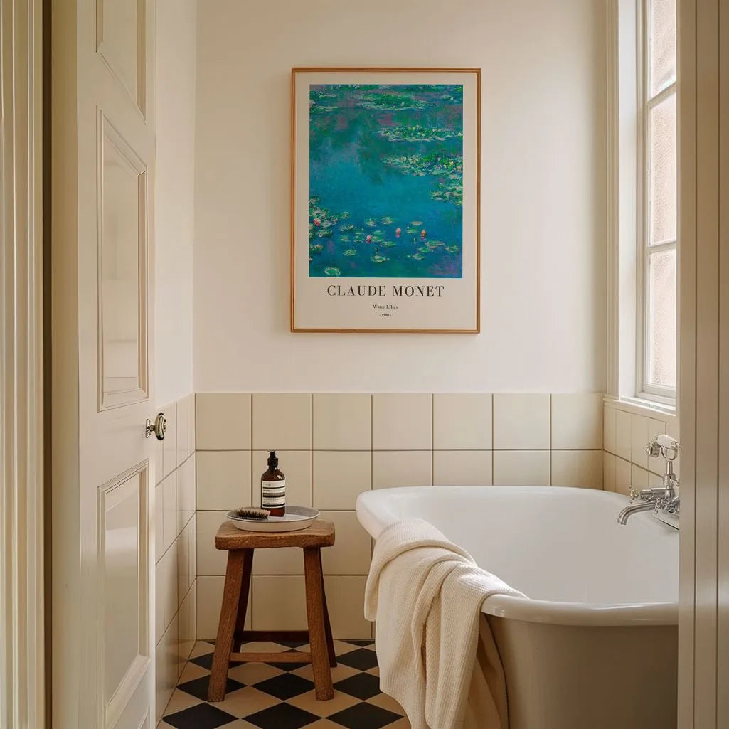 Póster Claude Monet – Nenúfares
