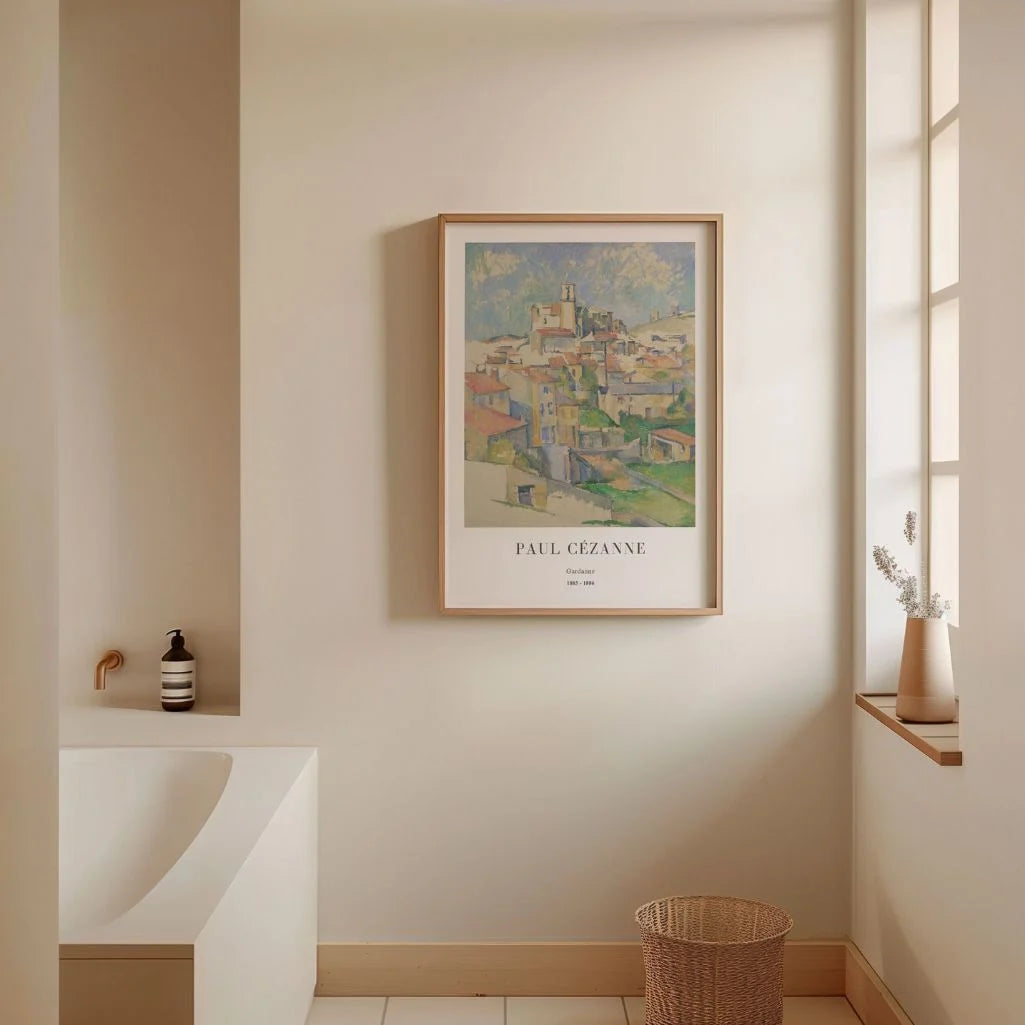 Paul Cézanne – Provenza, Gardanne Póster