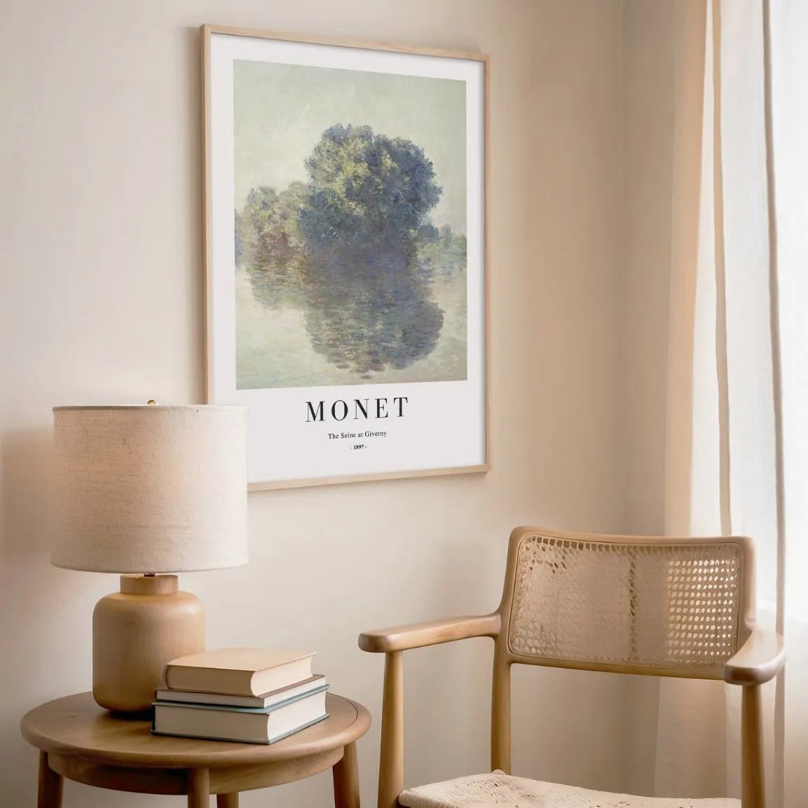 Monet Póster Giverny
