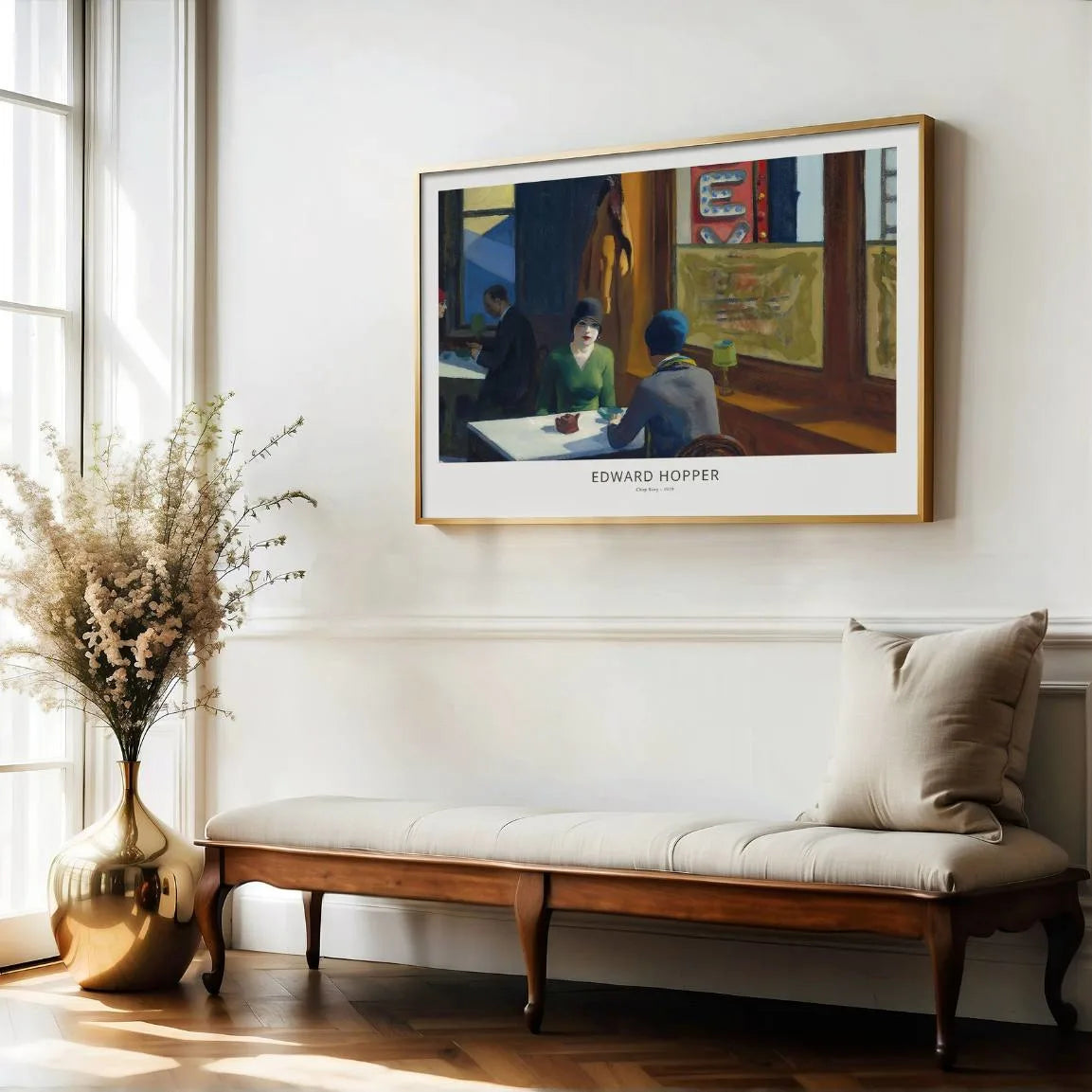 Póster Edward Hopper – Chop Suey