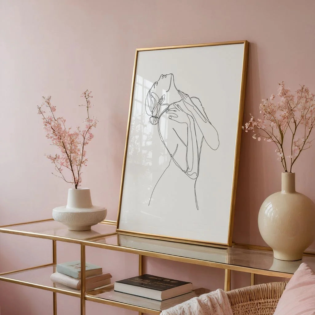 Póster – Figura sensual
