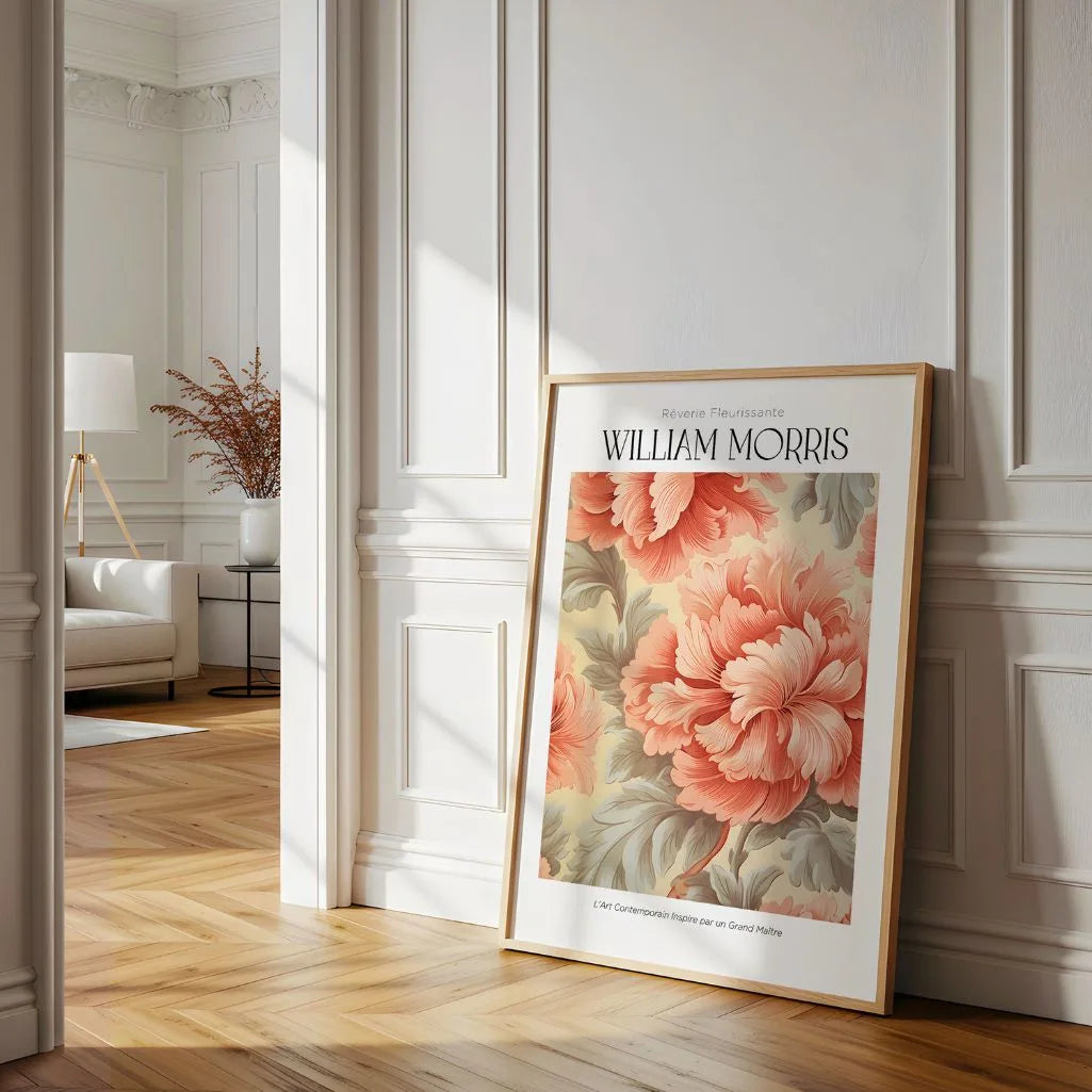 Póster – Flores Melocotón