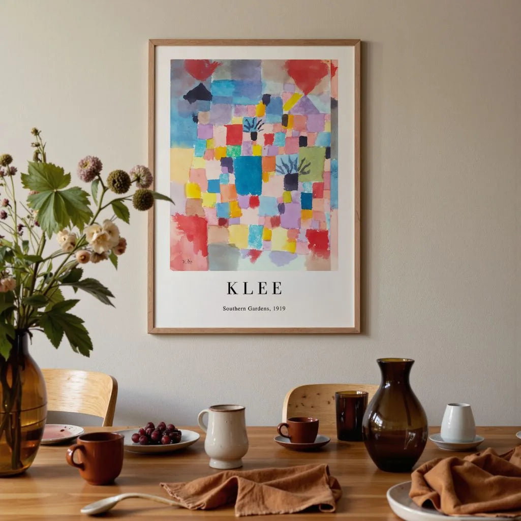 Paul Klee Póster – Jardines del Sur