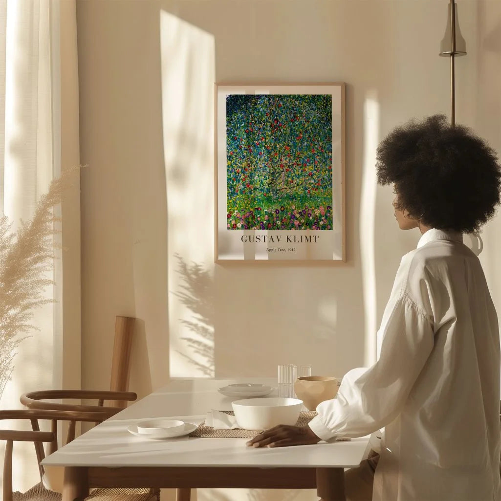 Gustav Klimt – Manzano Póster
