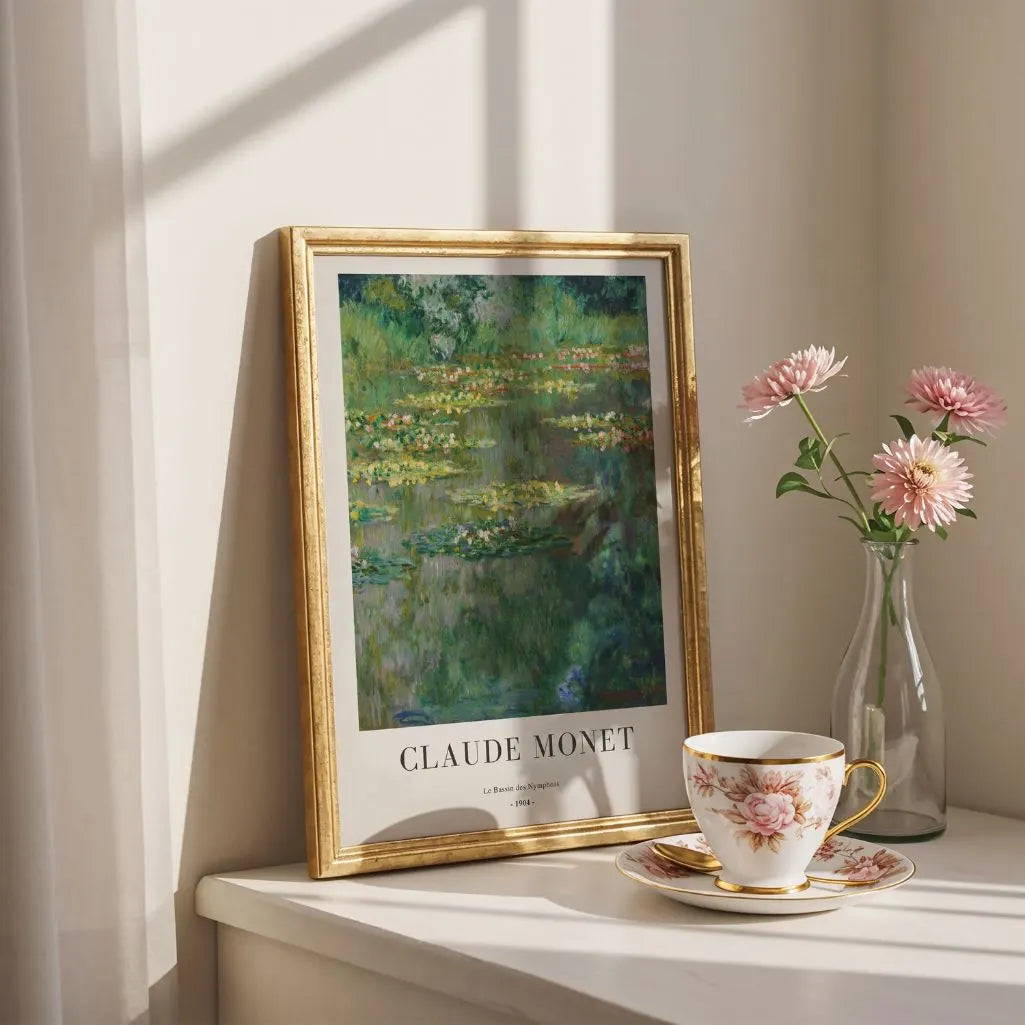 Claude Monet – El estanque de nenúfares Póster
