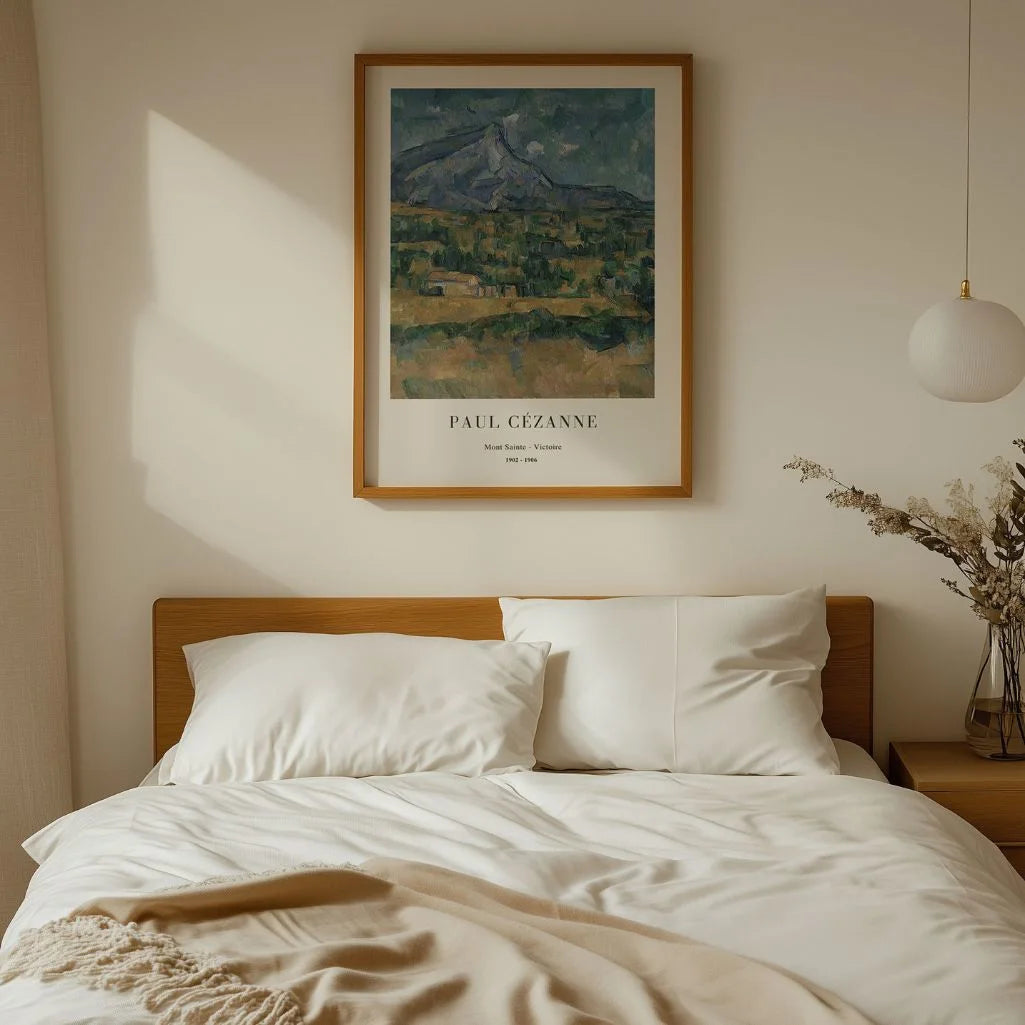 Paul Cézanne – Monte Santa Victoria Póster