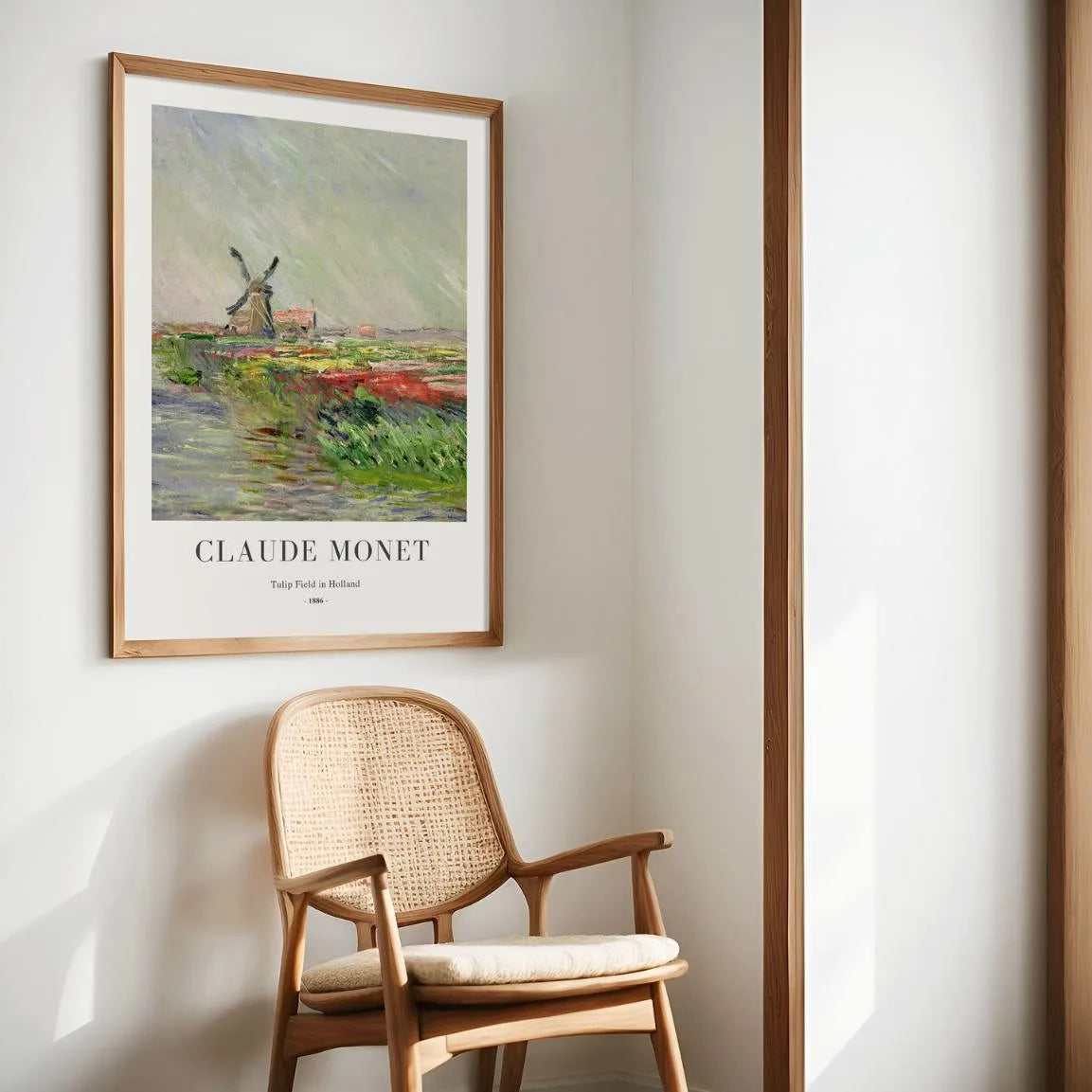 Monet Póster Tulipanes