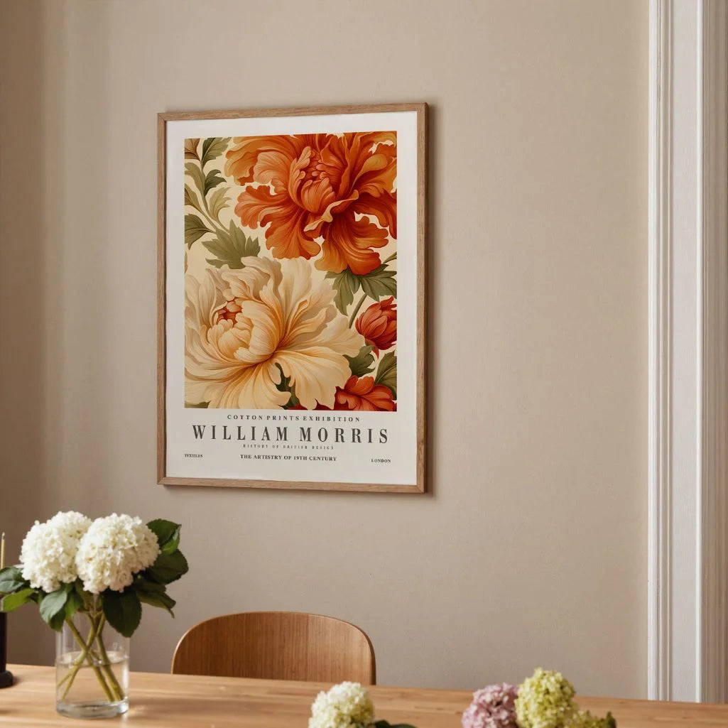 Póster – Flores de Otoño