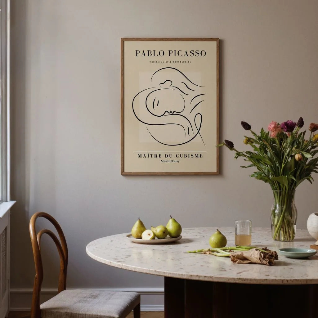 Póster inspirado en Pablo Picasso – Amor maternal