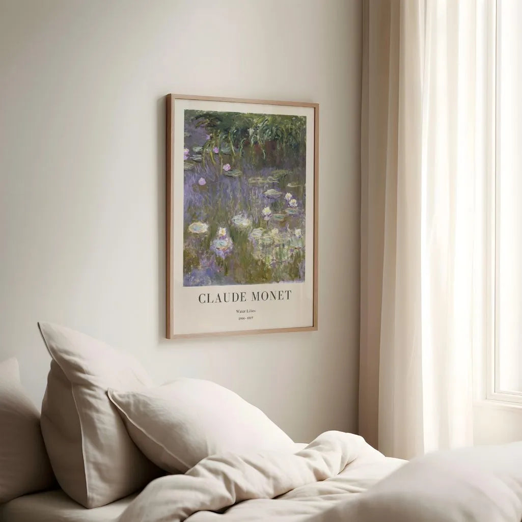 Claude Monet – Nenúfares en el estanque Póster