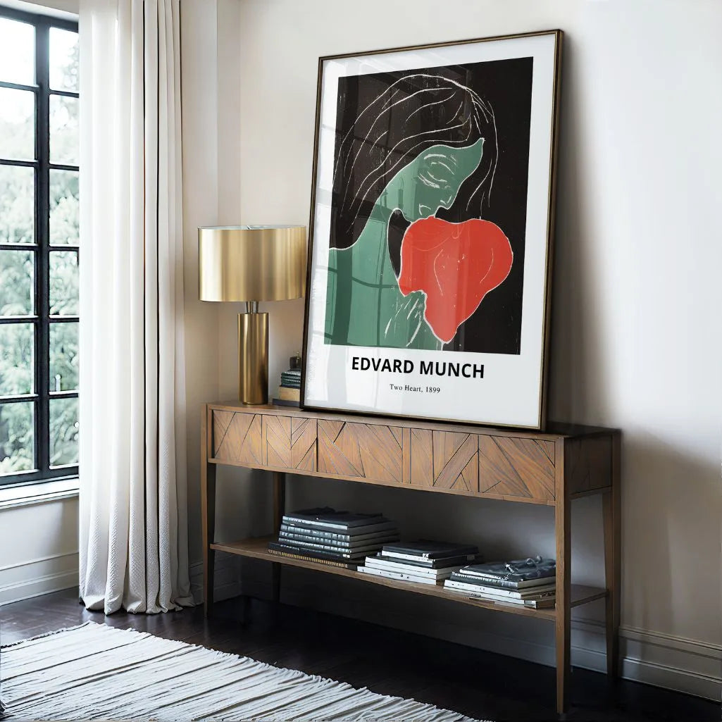 Póster Edvard Munch – Dos corazones
