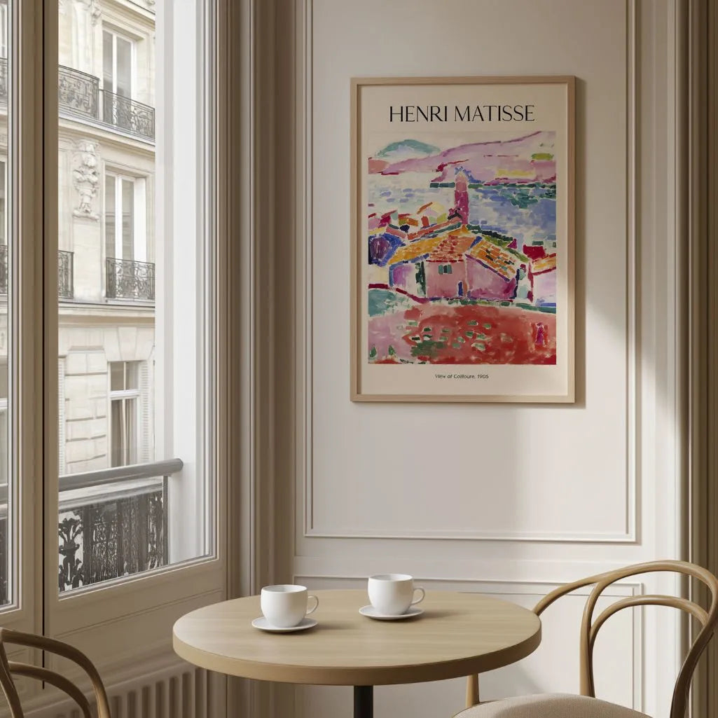 Henri Matisse Póster – Vista de Collioure