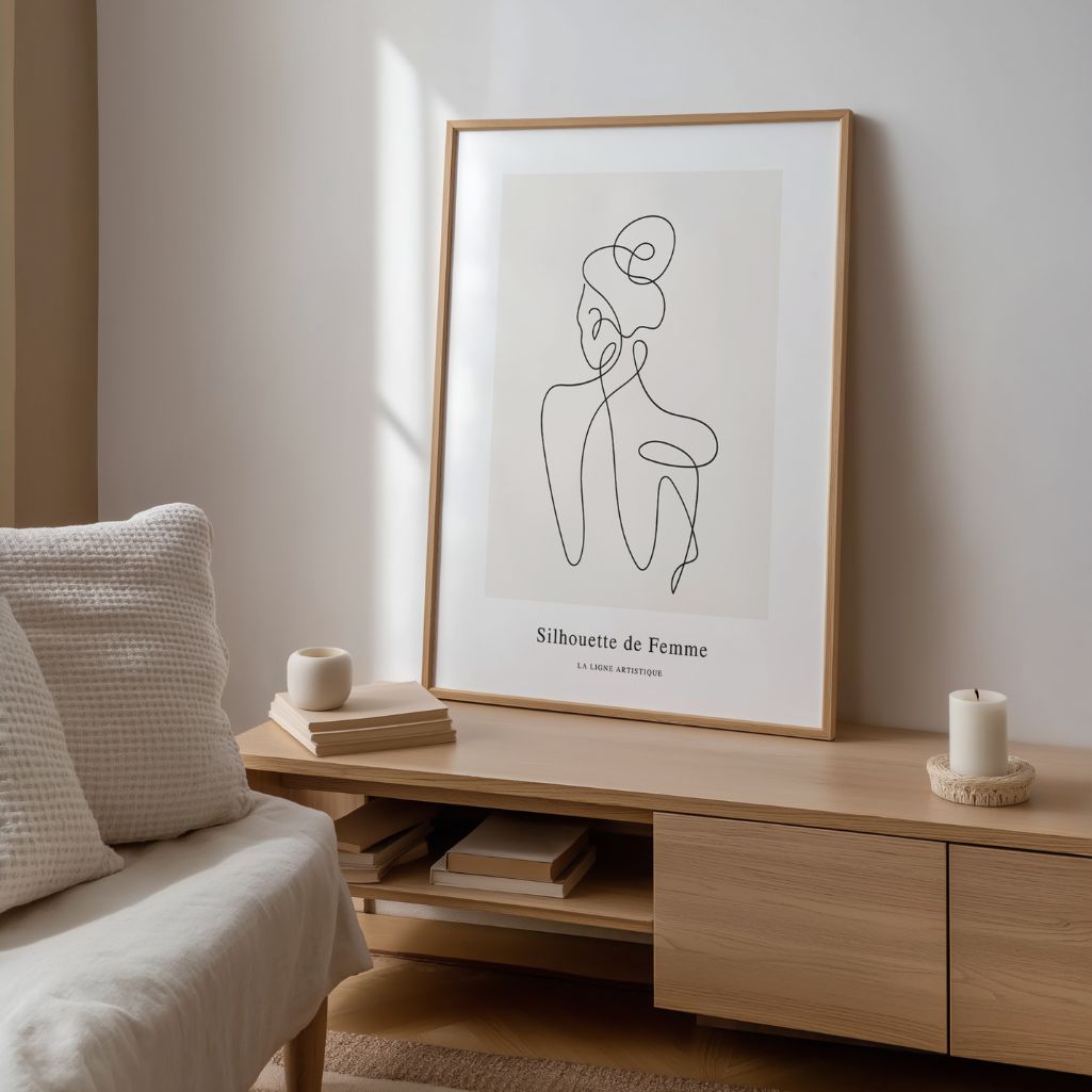 Póster – Mujer sutil