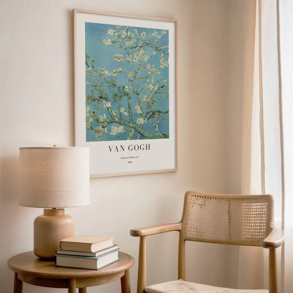 Vincent van Gogh – Almendro en flor Póster