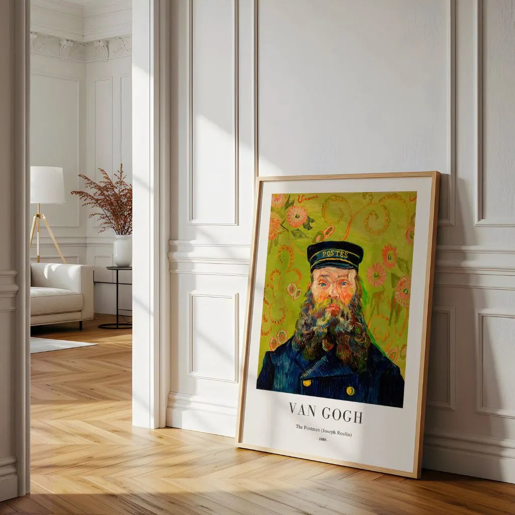 Vincent van Gogh – El cartero Joseph Roulin Póster