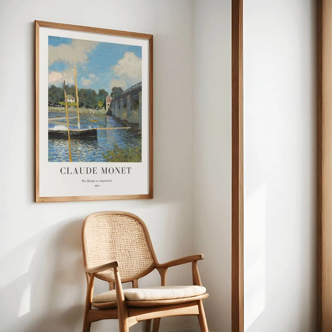 Monet Póster Argenteuil