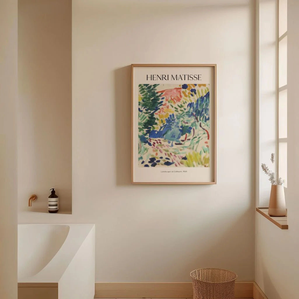 Henri Matisse Póster – Paisaje en Collioure