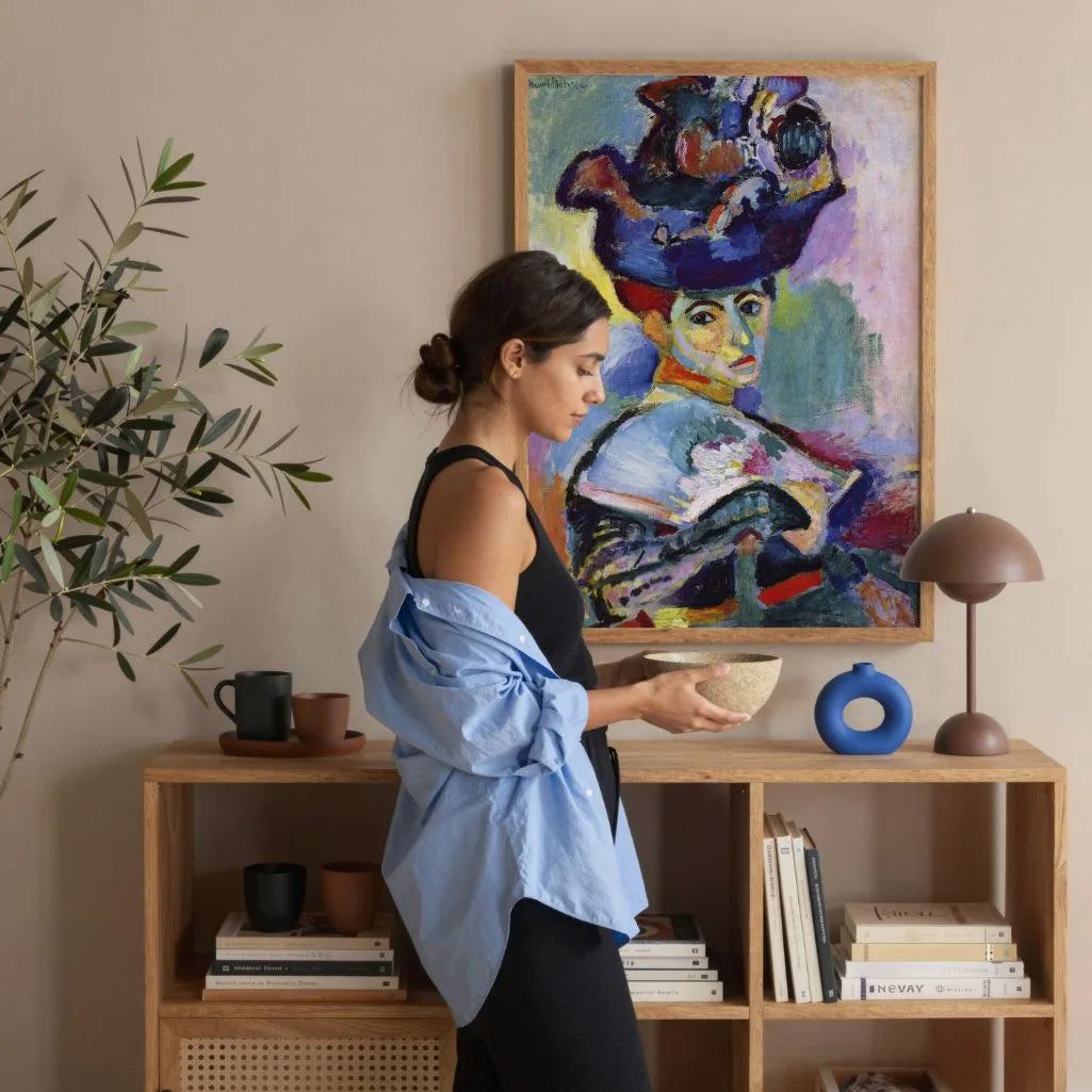 Henri Matisse Póster – Mujer con sombrero