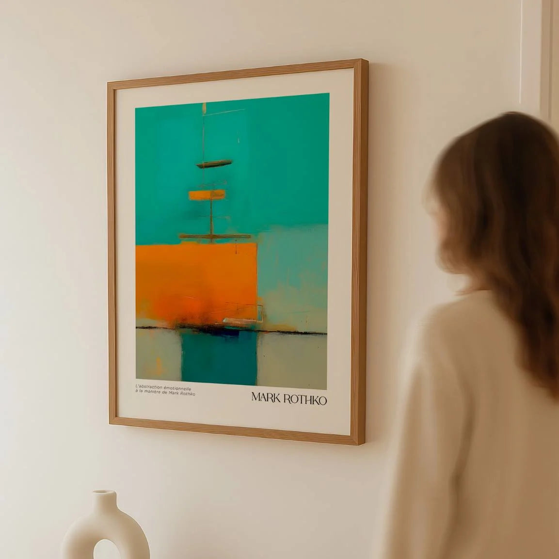 Rothko Póster Potente
