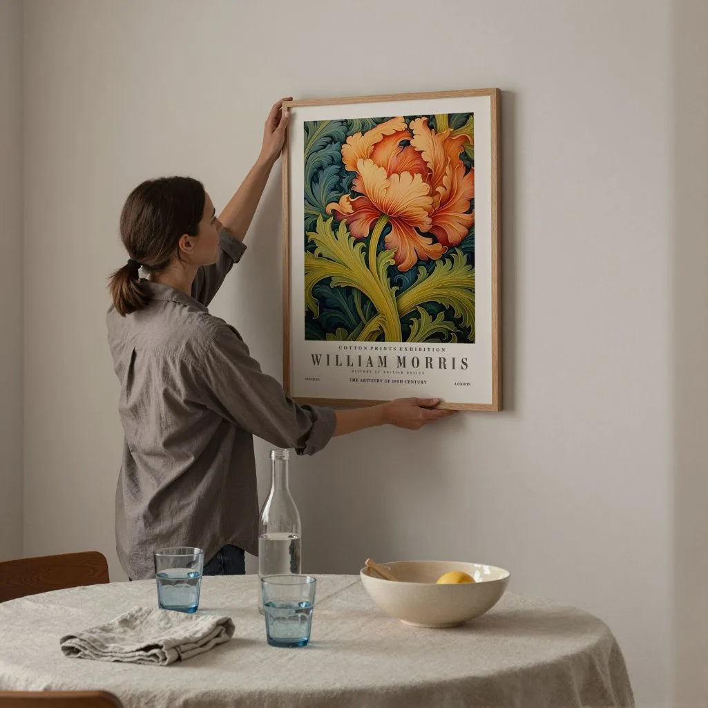 Póster – Motivo Floral Morris