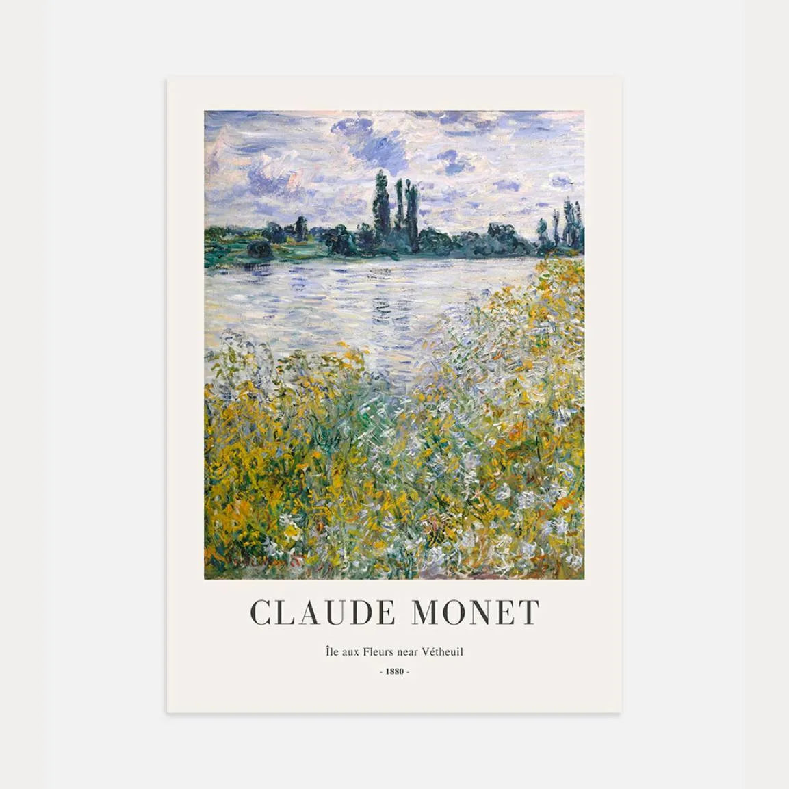 Monet Póster Ribera