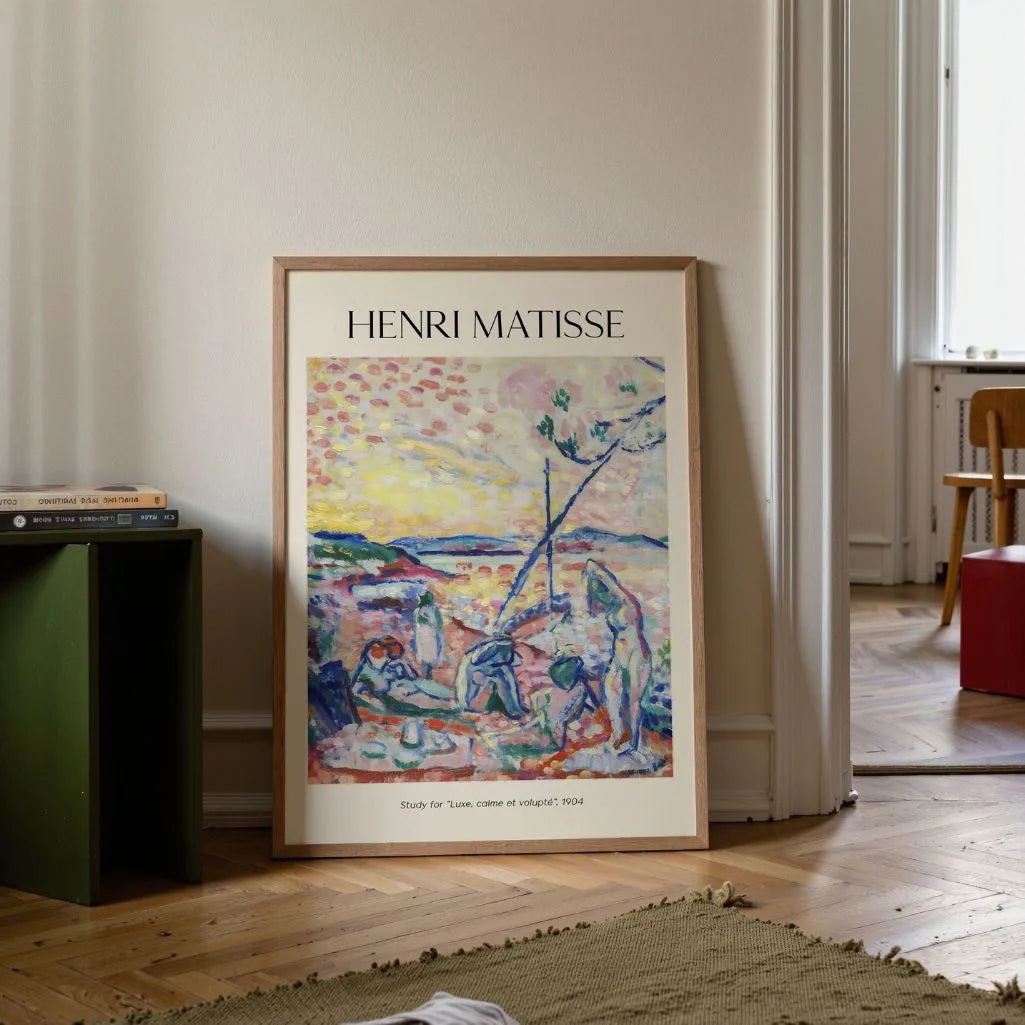 Henri Matisse Póster – Estudio para Lujo, calma y voluptuosidad