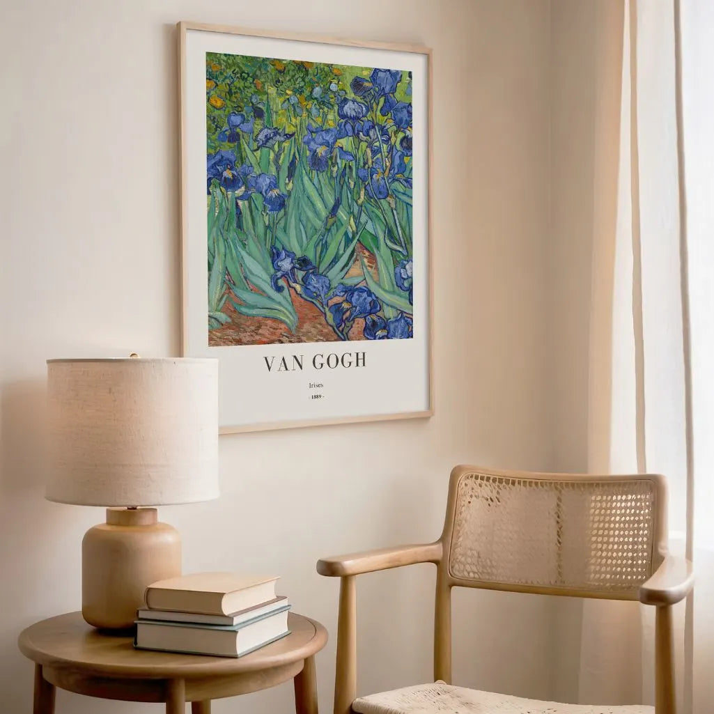 Vincent van Gogh – Iris Póster