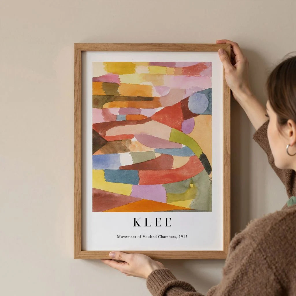 Paul Klee Póster – Arquitectura abstracta