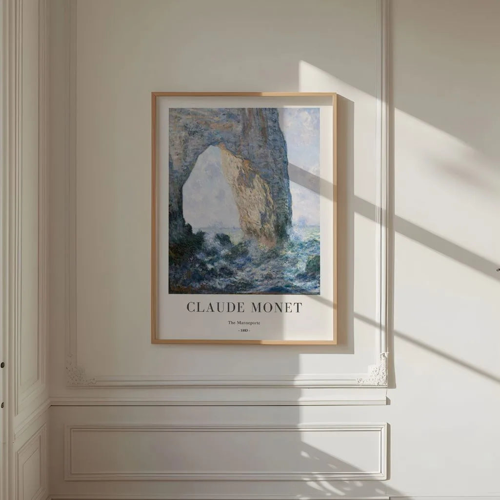 Póster Claude Monet – La Manneporte
