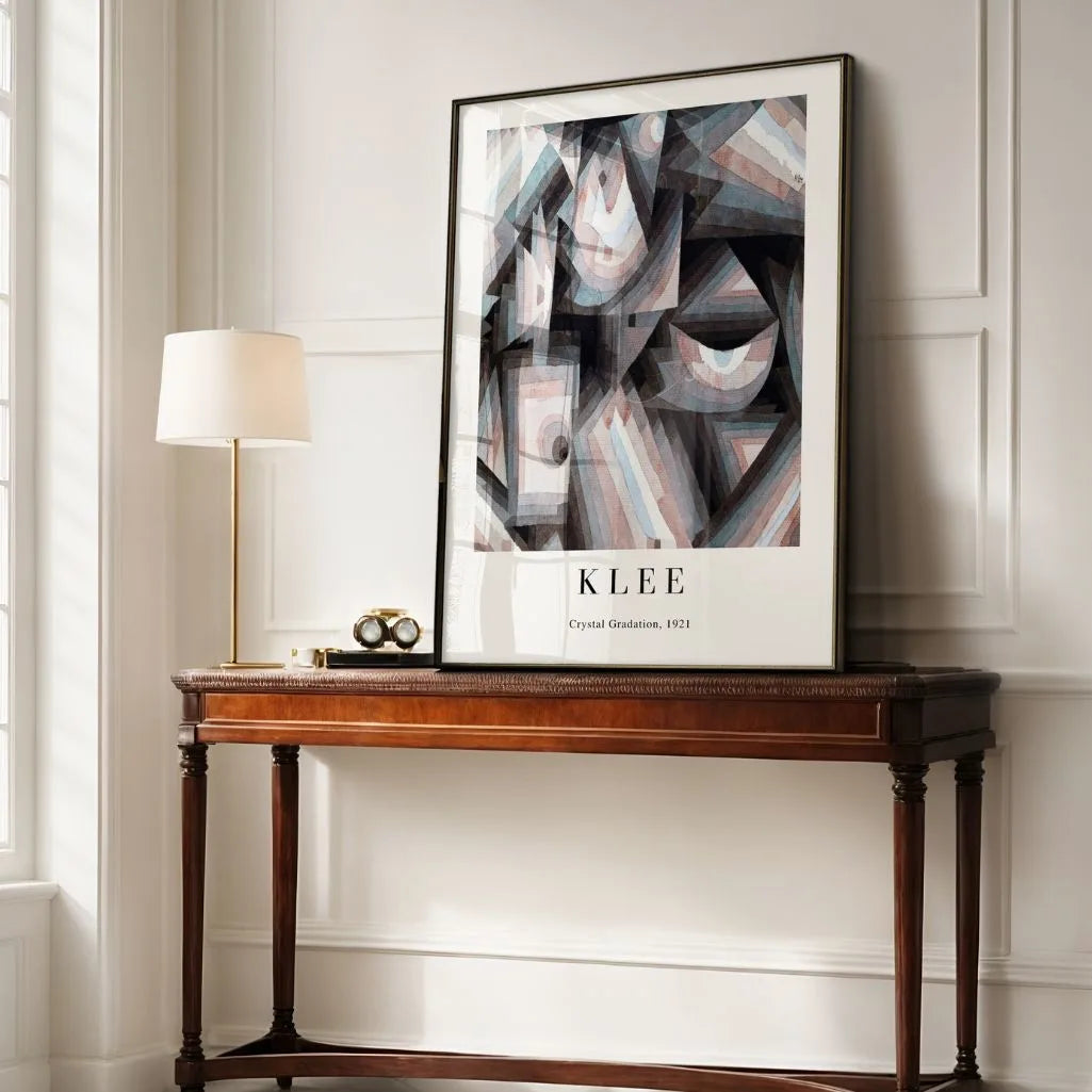 Paul Klee Póster – Gradación cristalina
