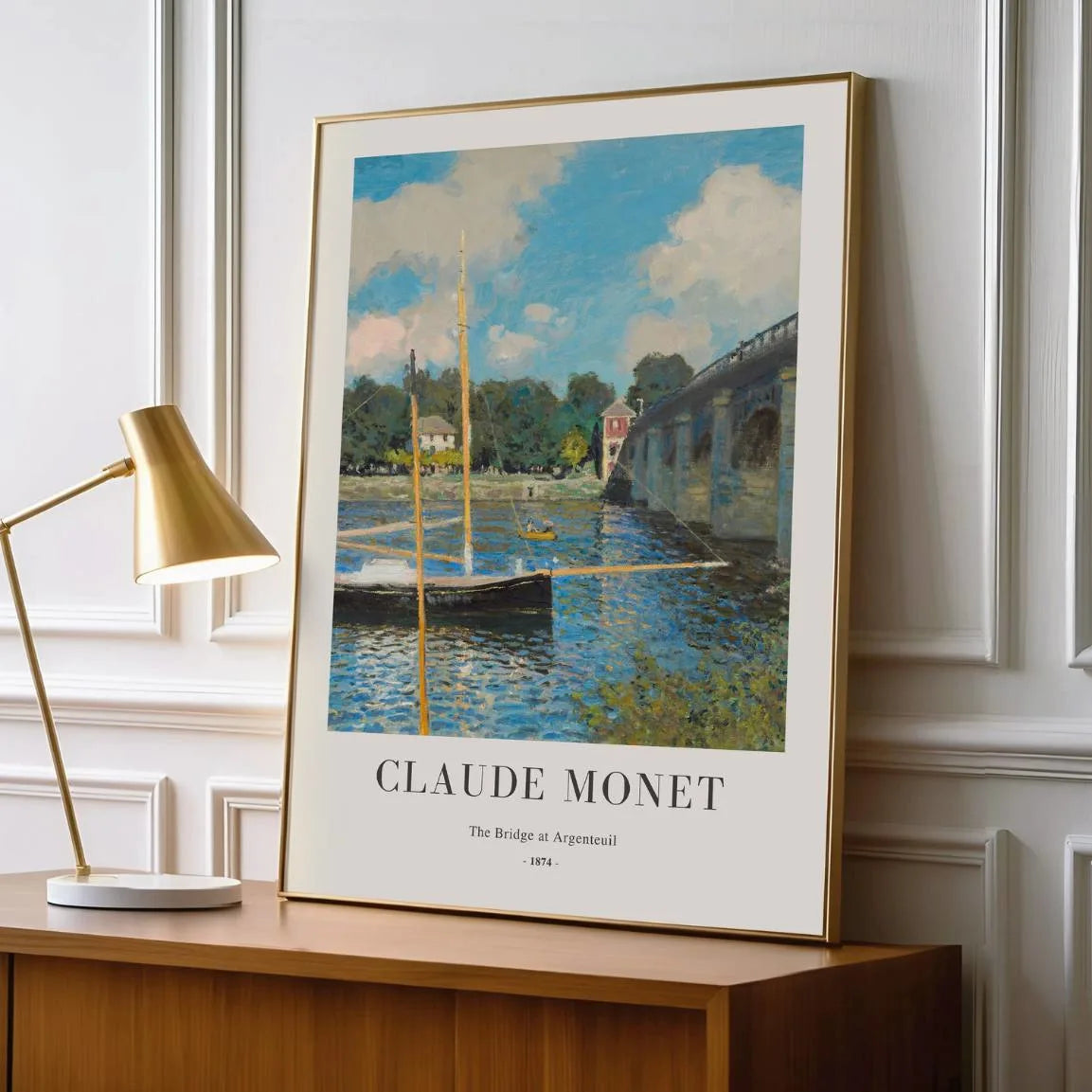 Monet Póster Argenteuil