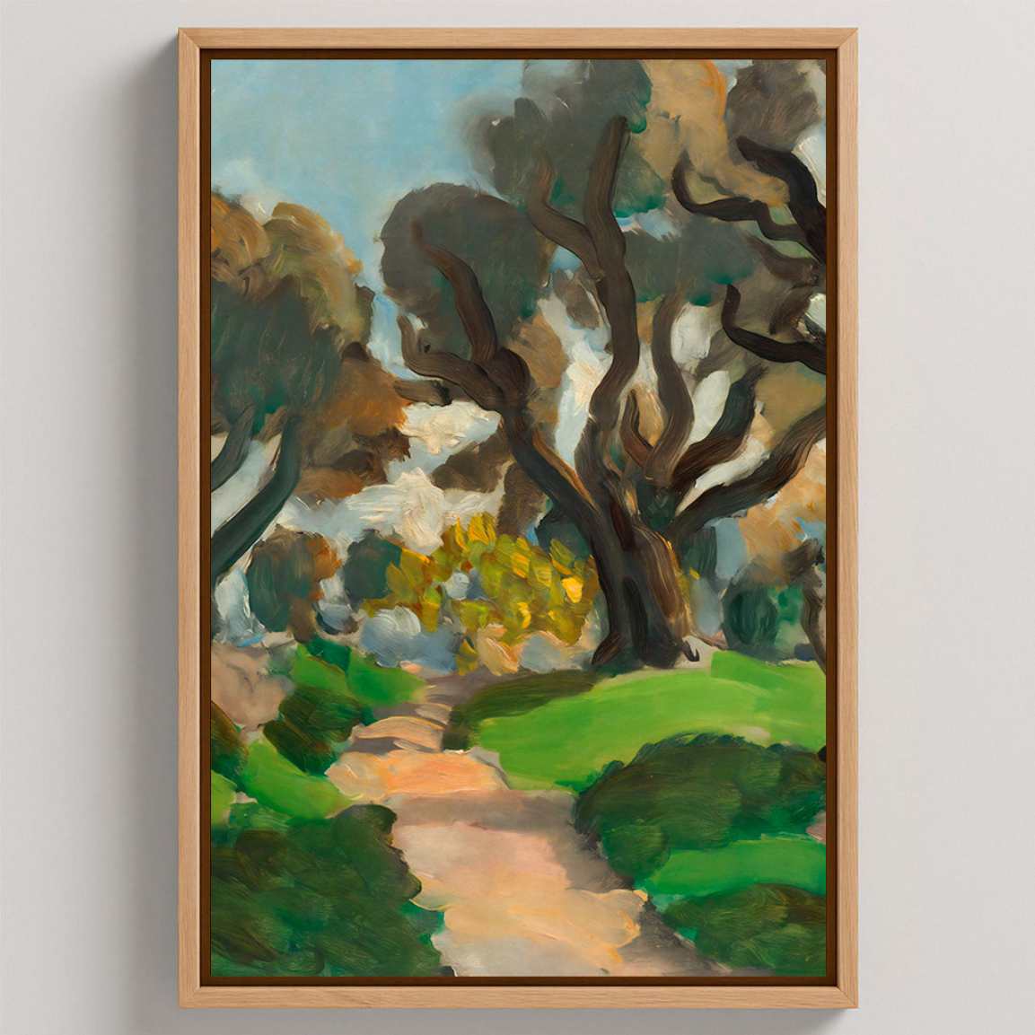 Lienzo enmarcado – Paisaje