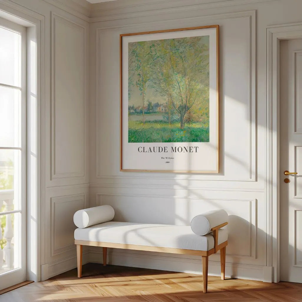Póster Claude Monet – Los sauces